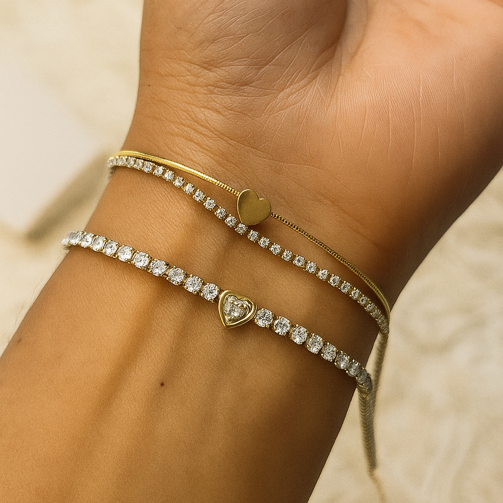 Heart Tennis - Bracelet