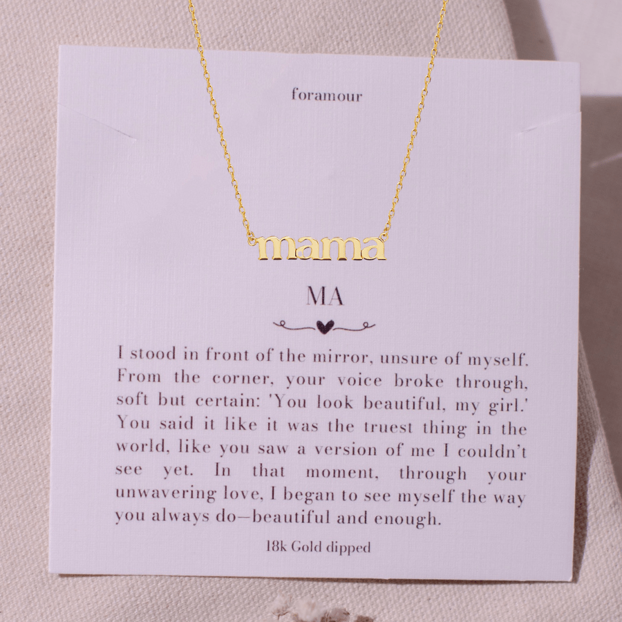 Mother - Necklace - foramour