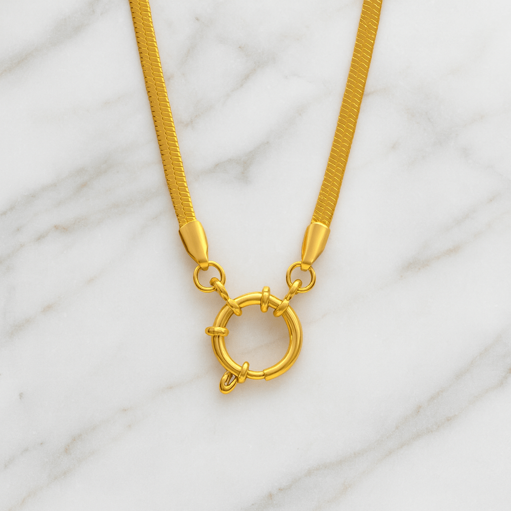 Herringbone Chain - Necklace - foramour