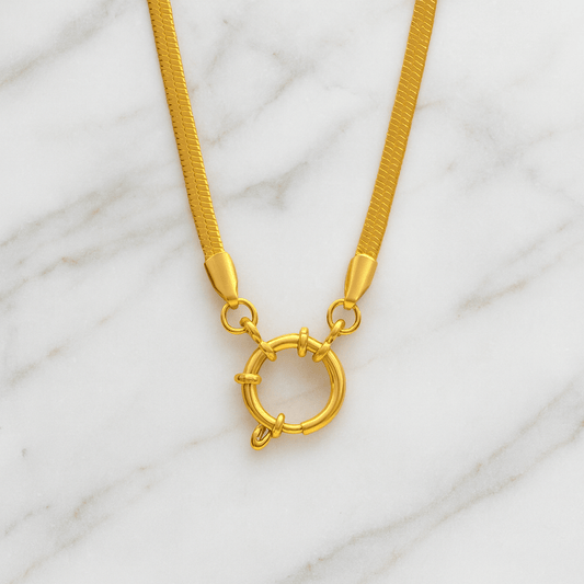 Herringbone Chain - Necklace - foramour