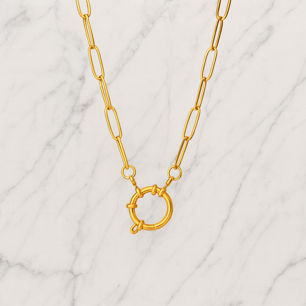 Paper Clip Chain - Necklace