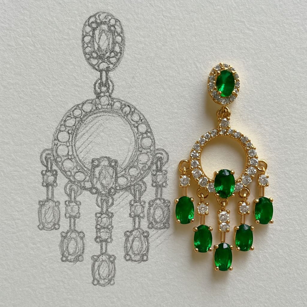 Chandeliers - Earrings - foramour