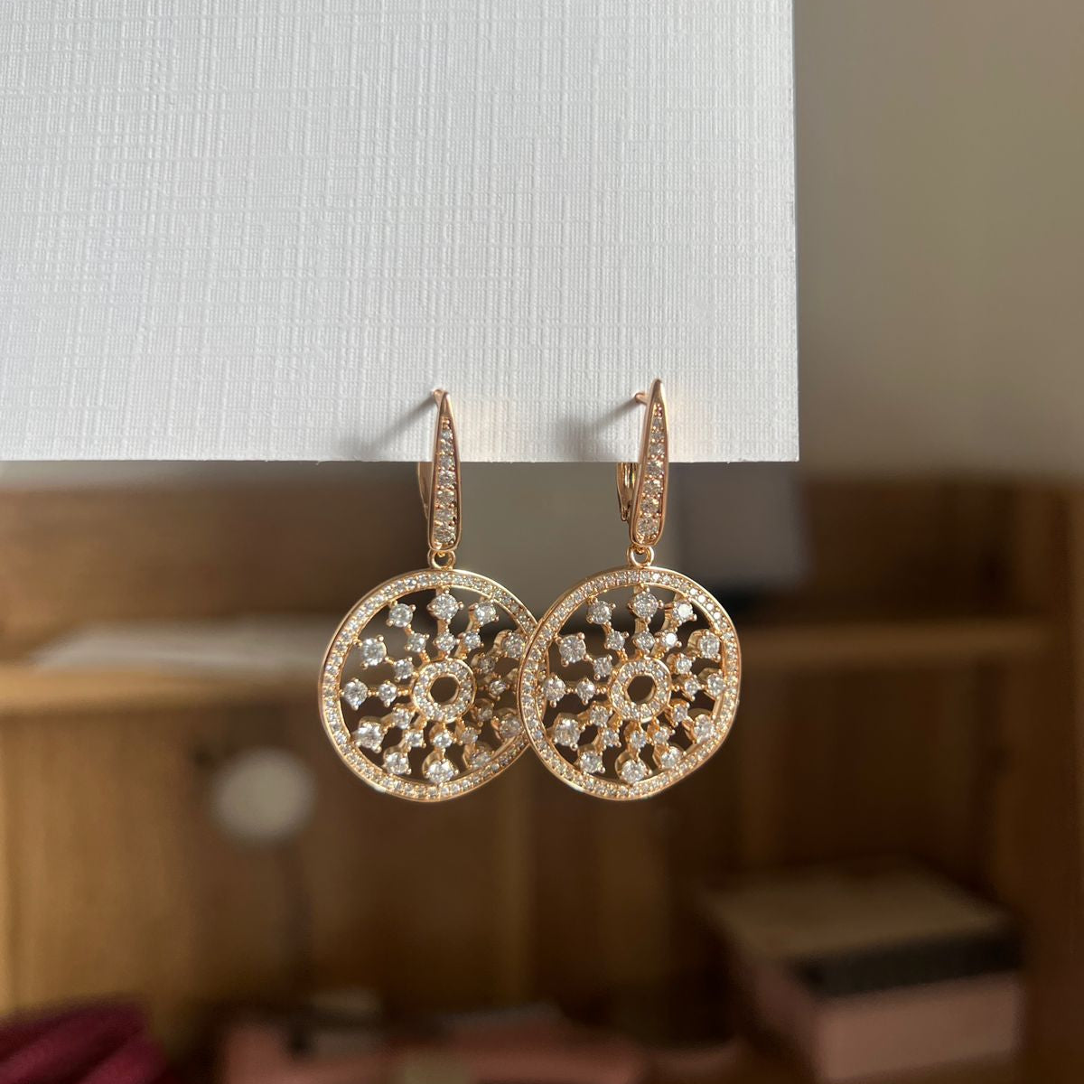 Wheels of light - Earrings