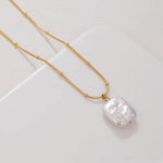Square Pearl - Necklace - foramour