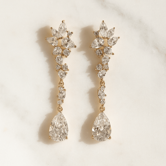 Snowflakes - Earrings - foramour