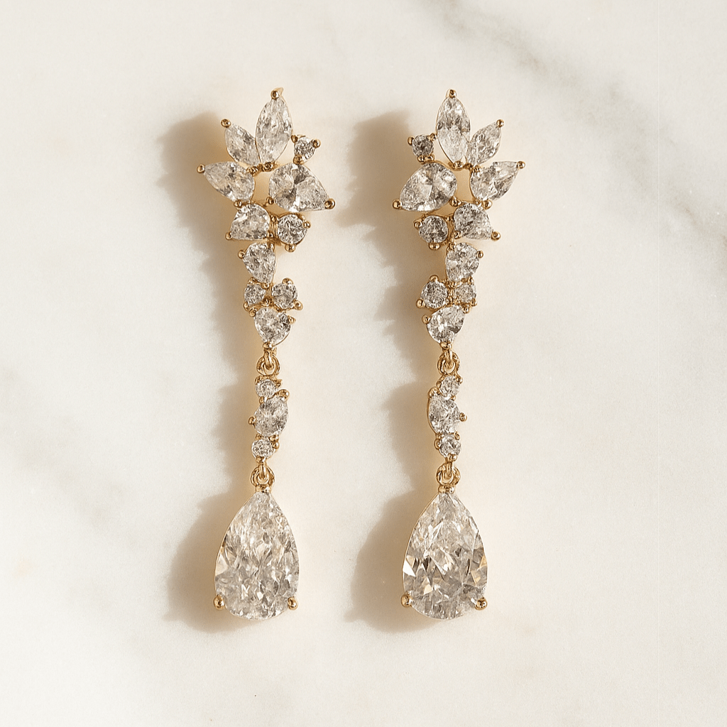 Snowflakes - Earrings - foramour