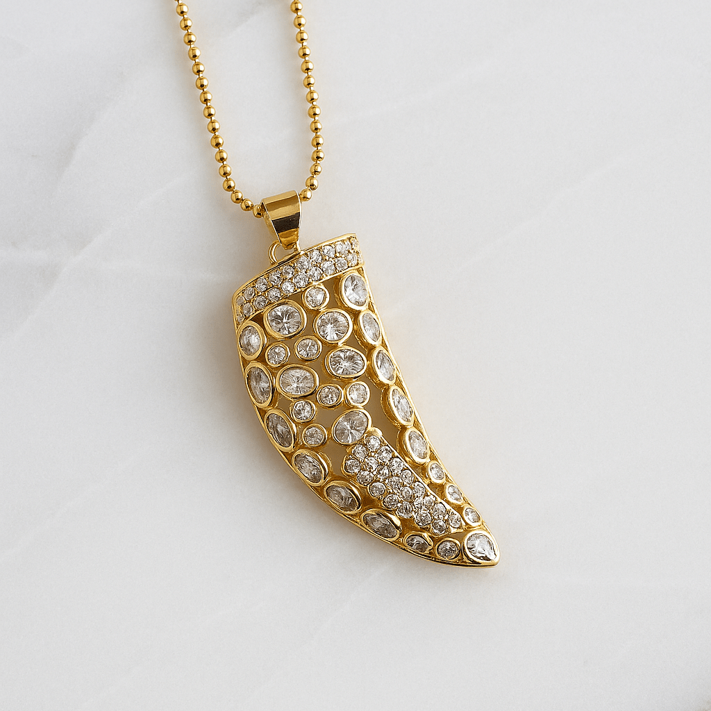 Tiger's Tooth - Necklace - foramour