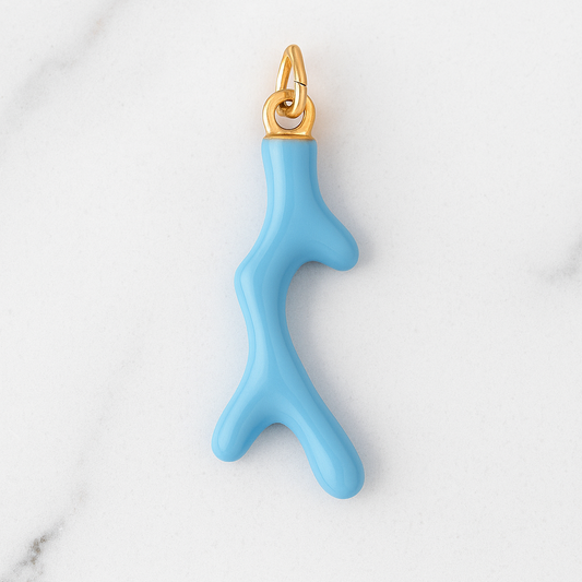 Blue Coral - Charm