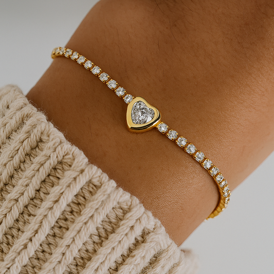 Heart Tennis - Bracelet