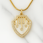 Fearless in Shield - Necklace - foramour