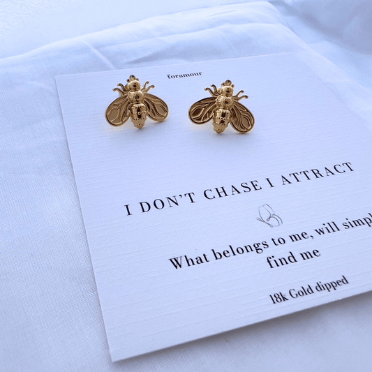 Busy bees - Earrings - foramour
