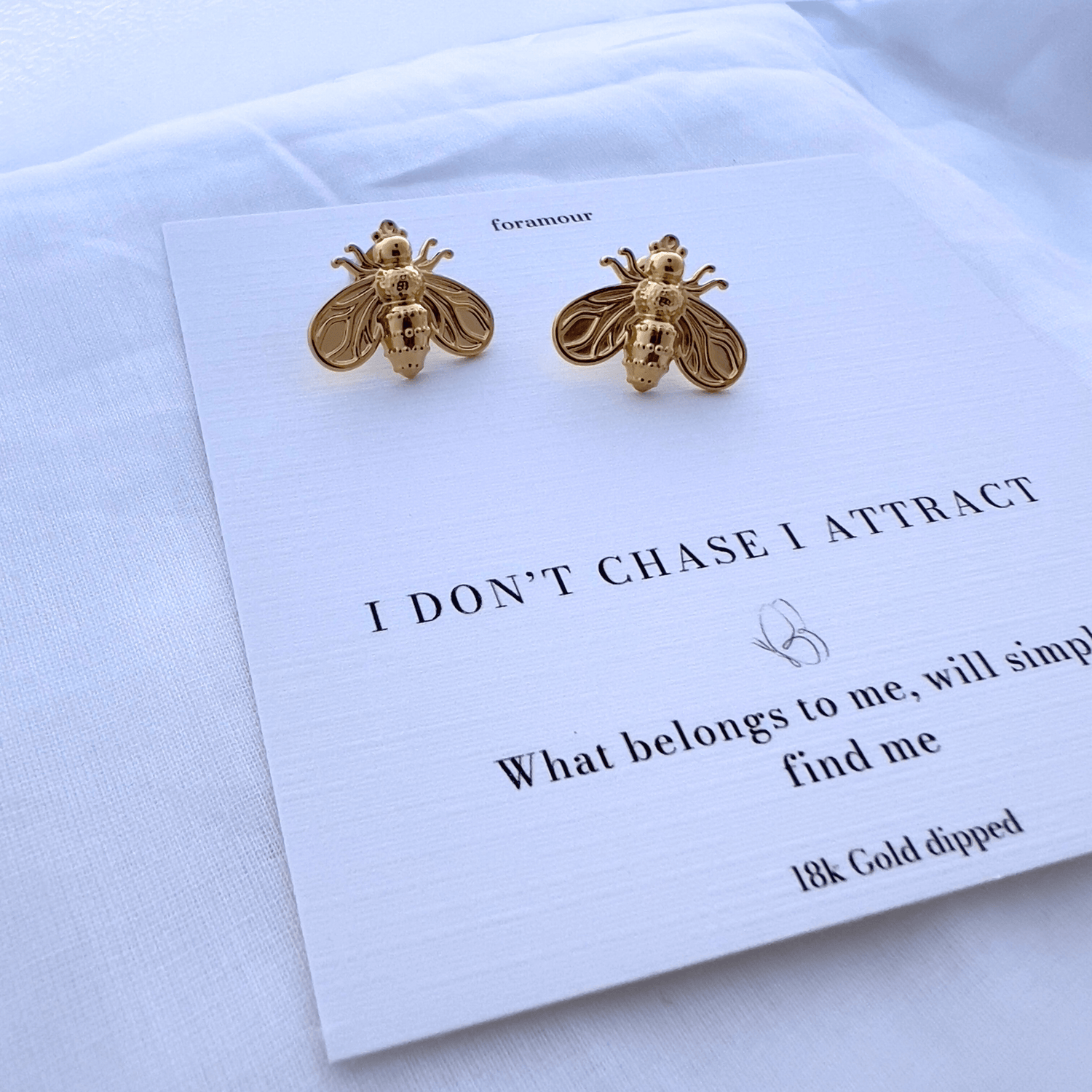 Busy bees - Earrings - foramour