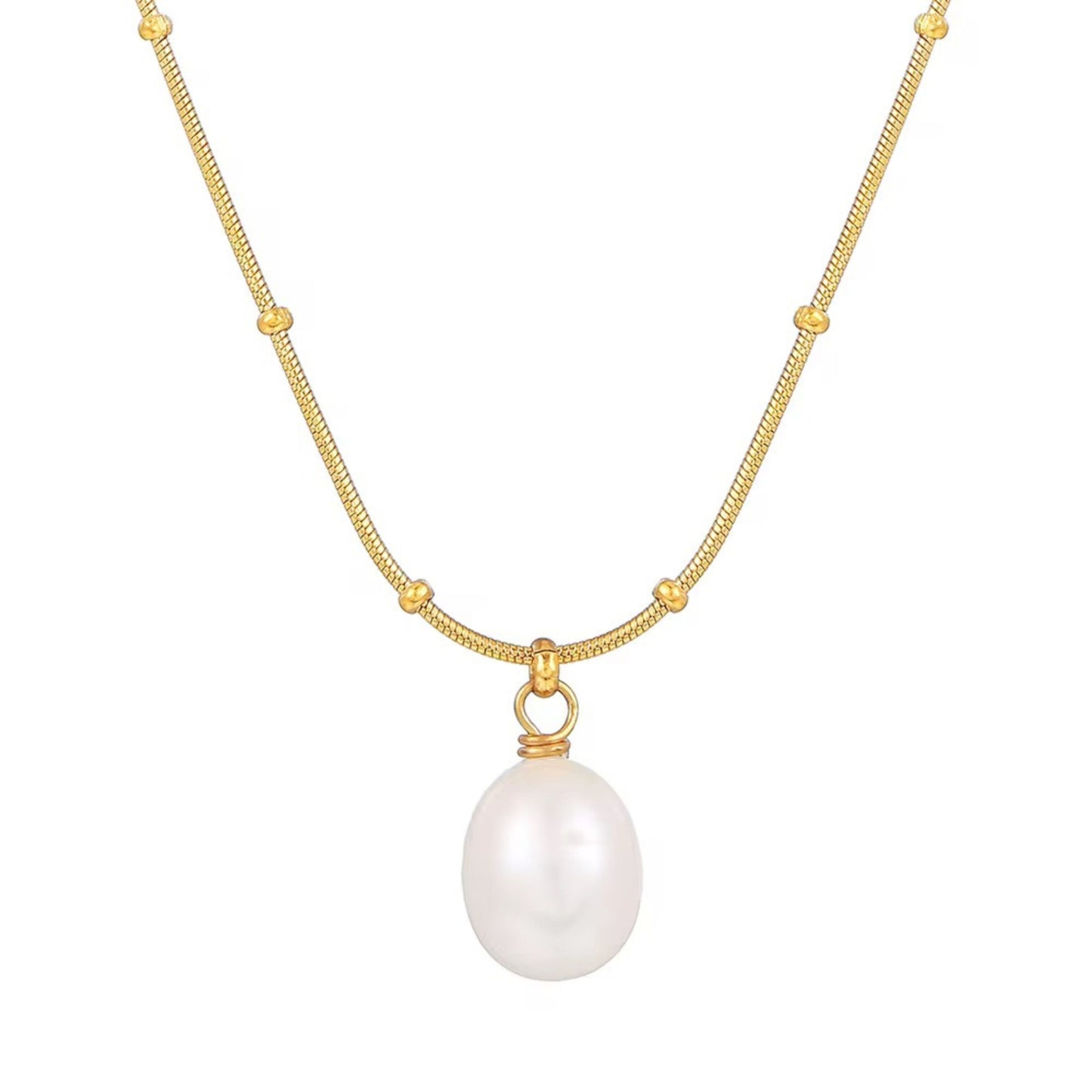 Basic Pearl - Necklace