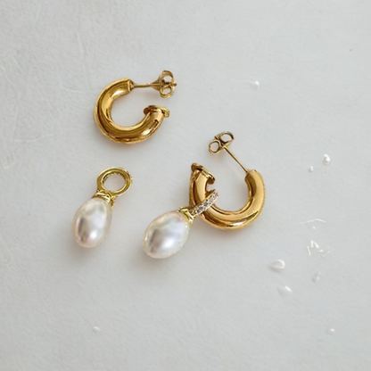 Horseshoe hoops - Earrings