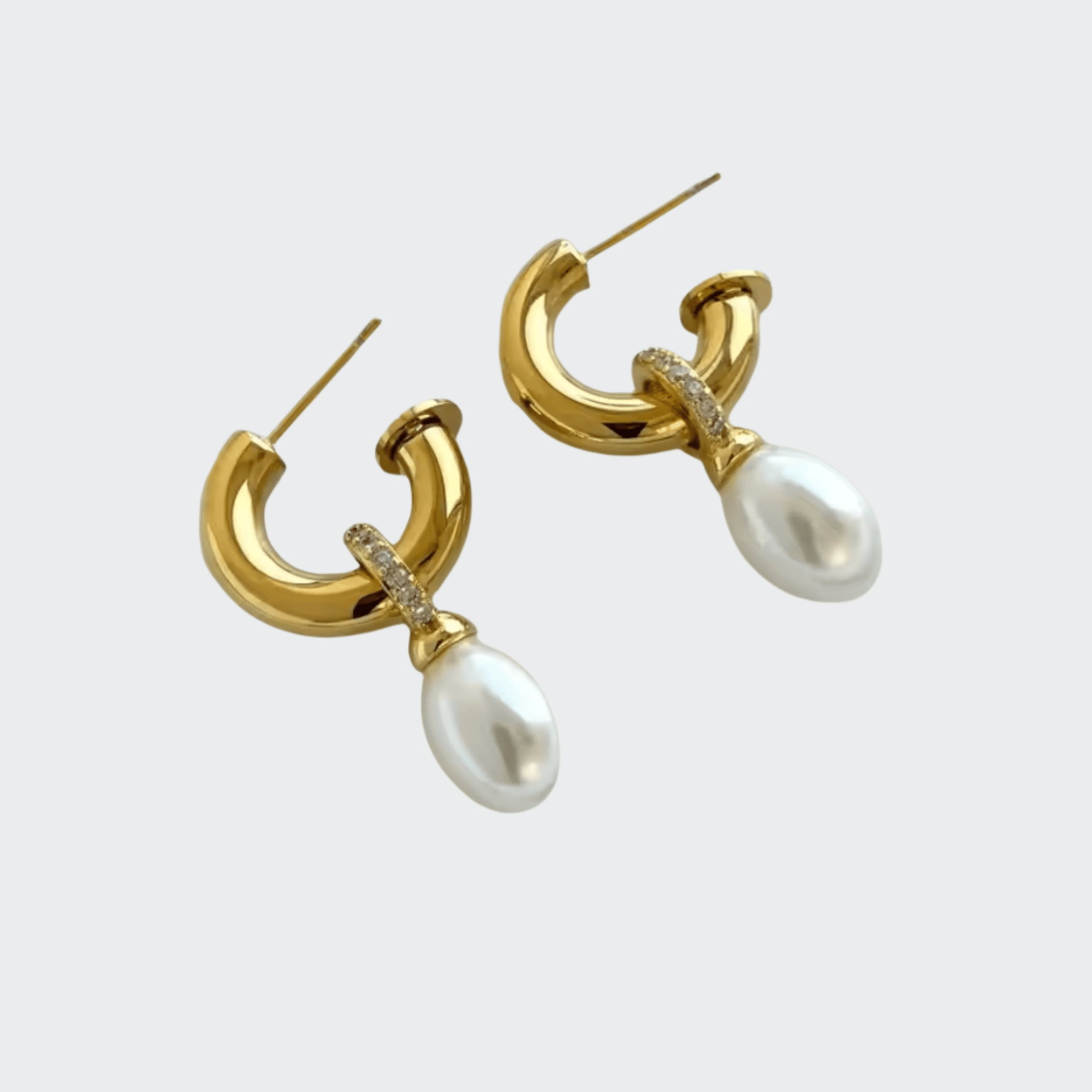 Horseshoe hoops - Earrings - foramour