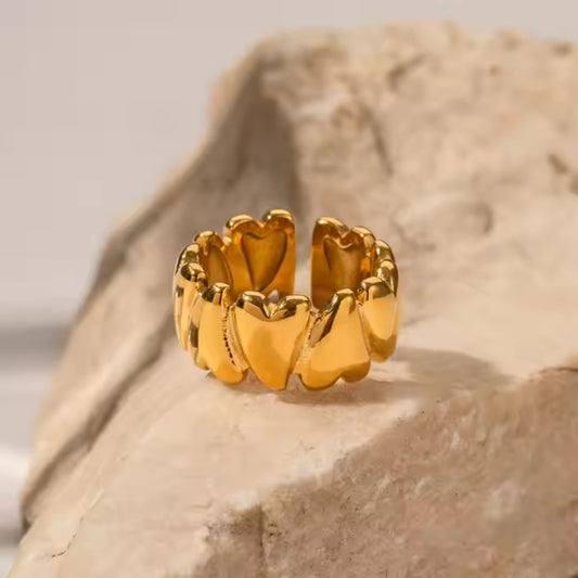 Crown of hearts - Ring