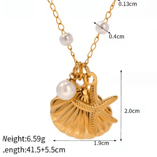 Shell shocked - Necklace - foramour