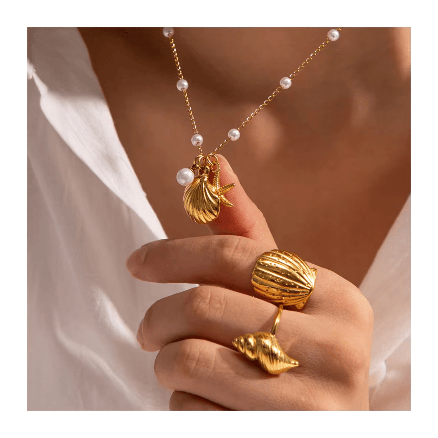 Shell shocked - Necklace - foramour