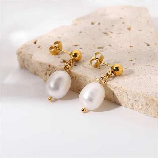 Basic Pearl - Earrings