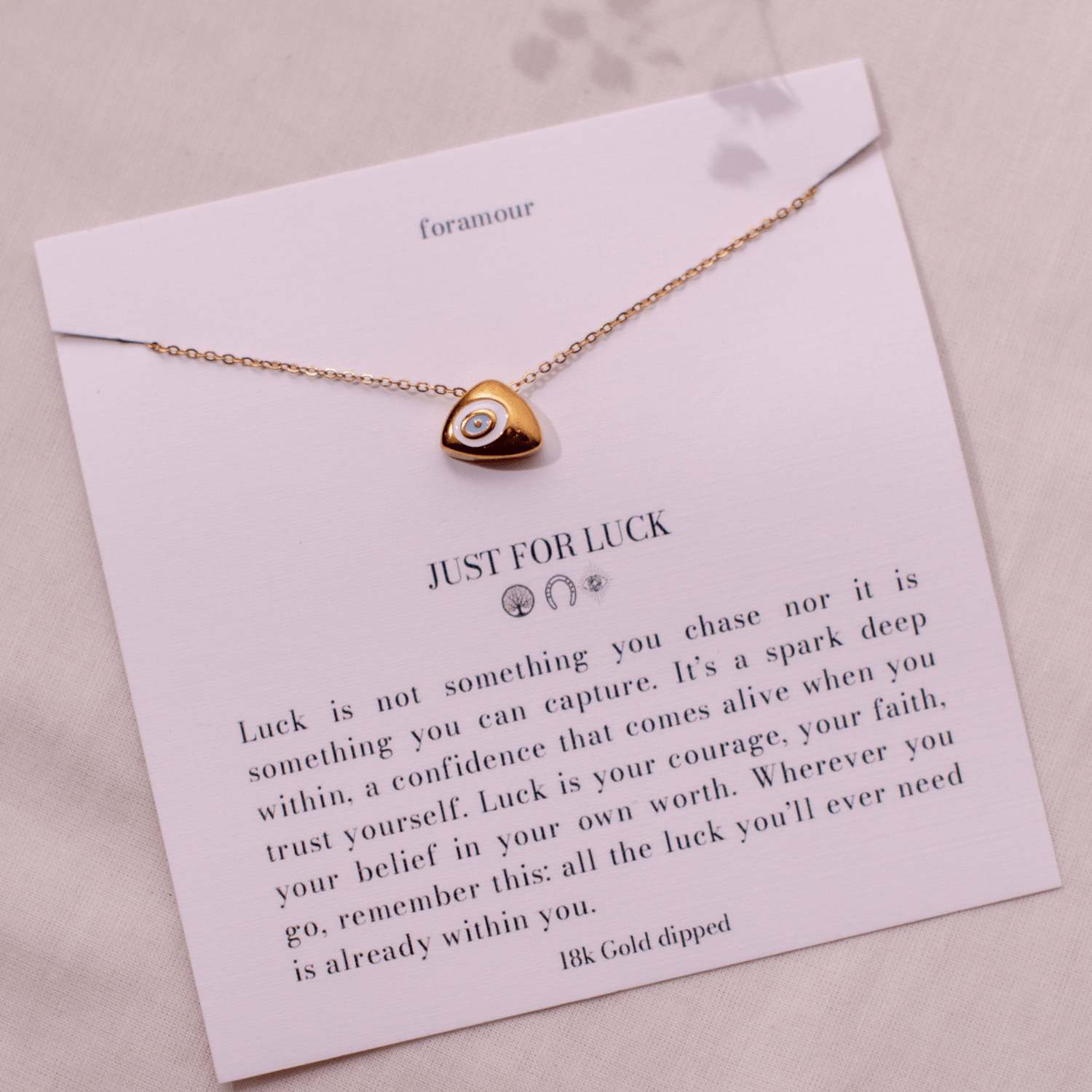 Looking at you - Necklace - foramour