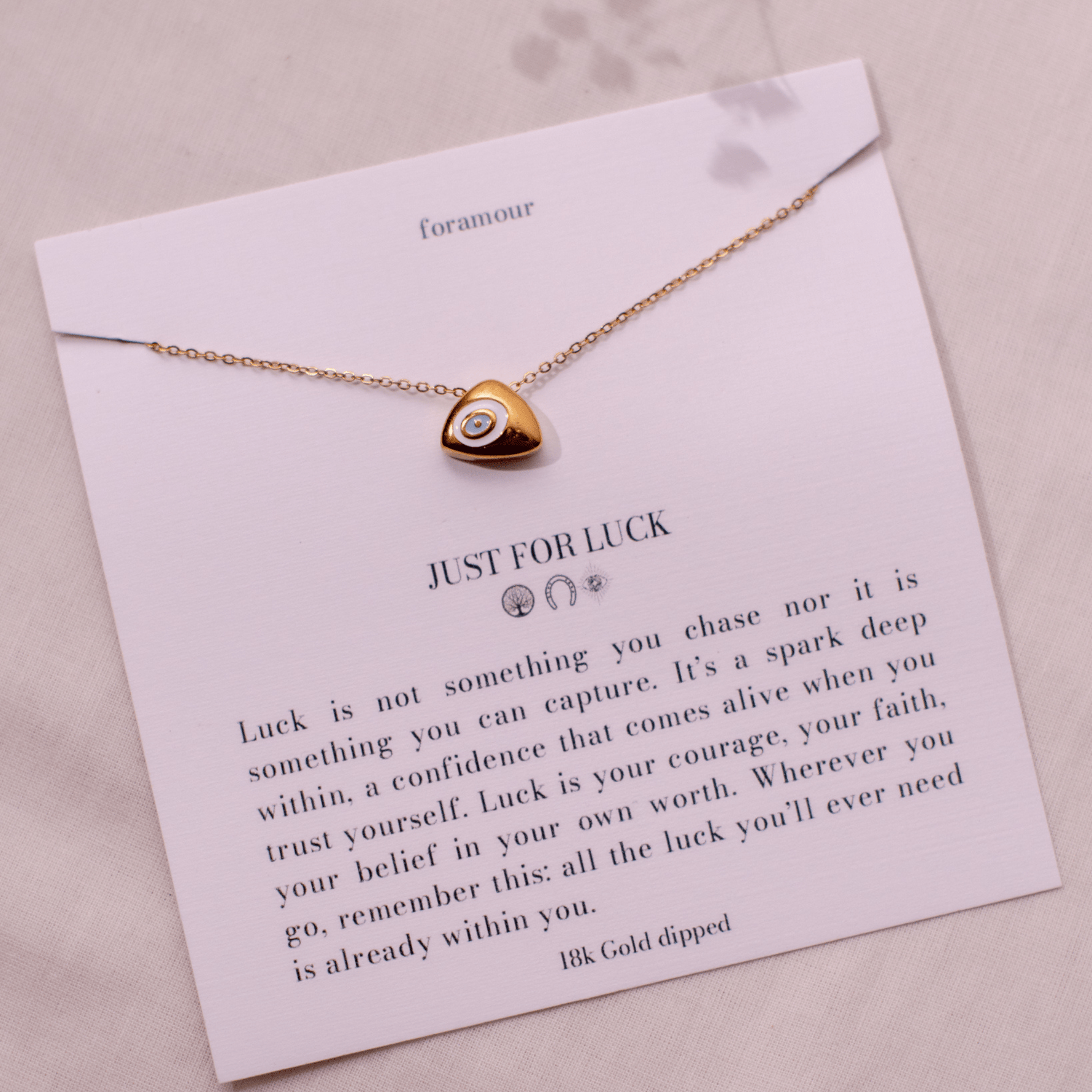 Looking at you - Necklace - foramour