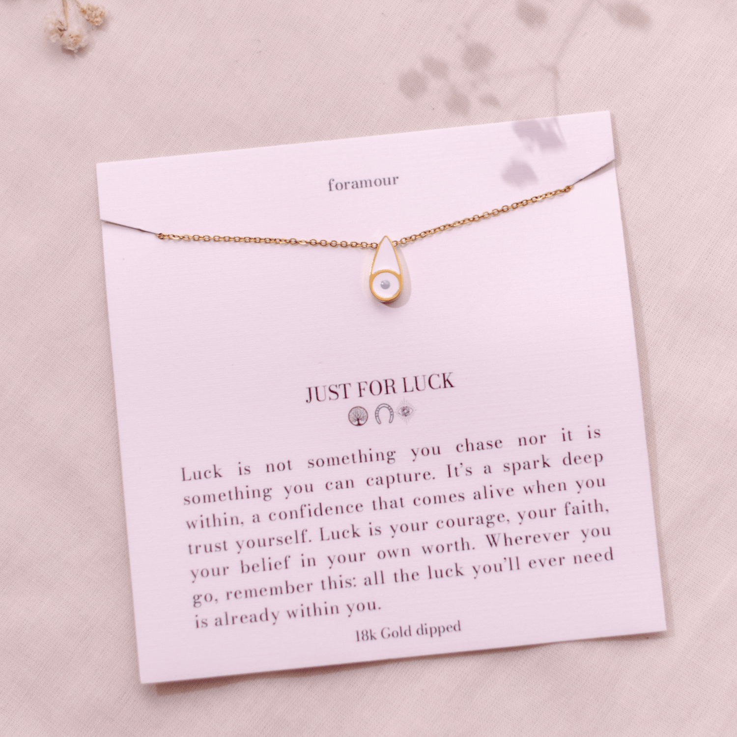 Looking at you III - Necklace - foramour