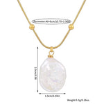 Pearl & Golden Beads - Necklace - foramour