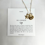 Starfish & Shell - Earrings and Necklace Set - foramour