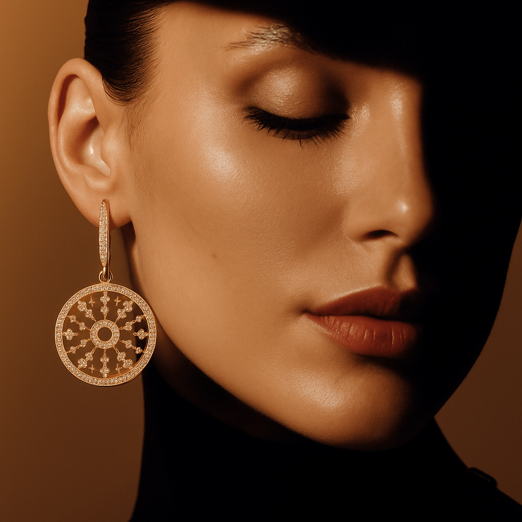 Wheels of light - Earrings - foramour