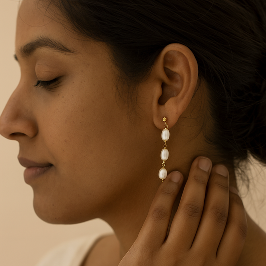 Chickpea chain - Earrings