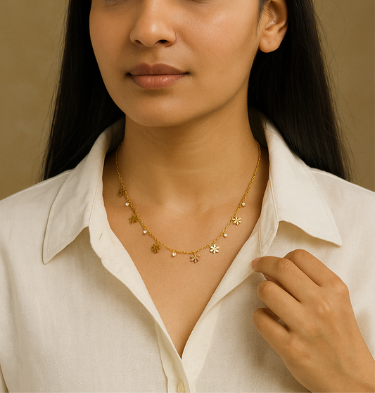 Snowflakes - Necklace