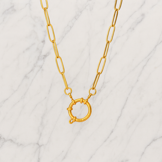 Paper Clip Chain - Necklace