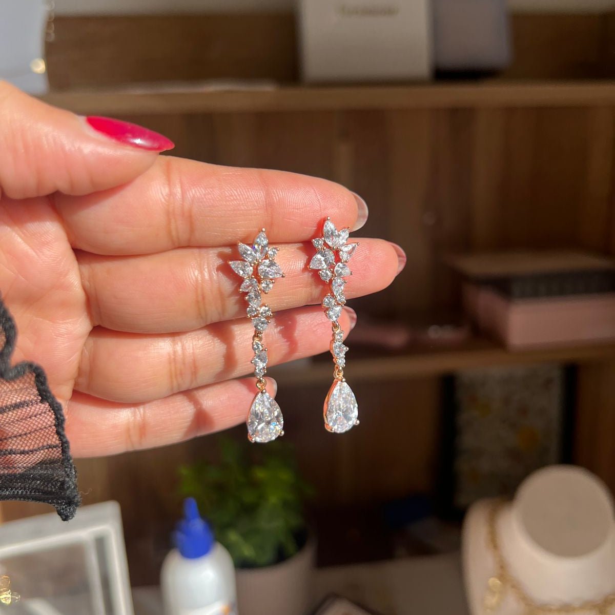 Snowflakes - Earrings - foramour