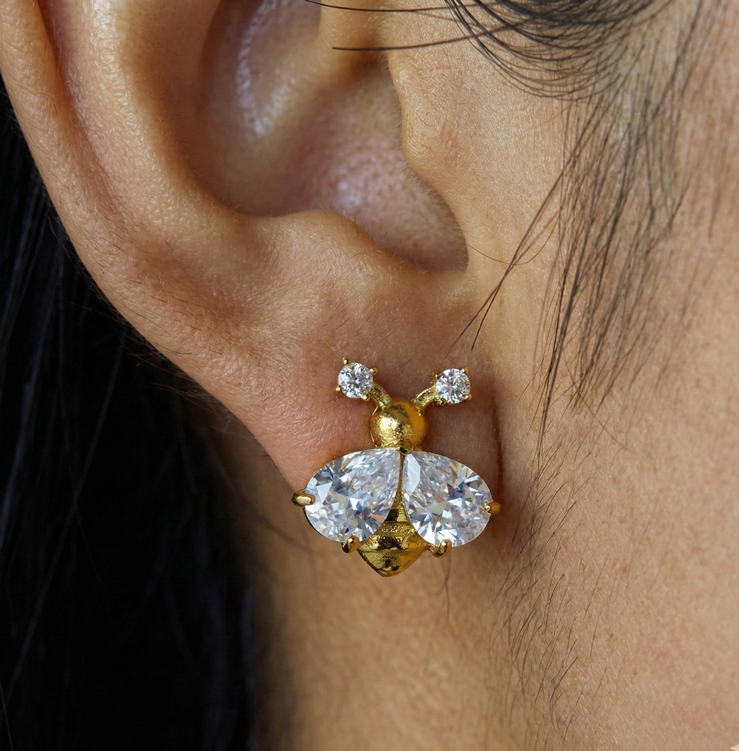 Bee Stone - Earrings