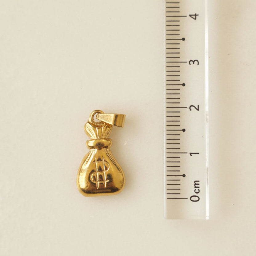 Money bag - charm