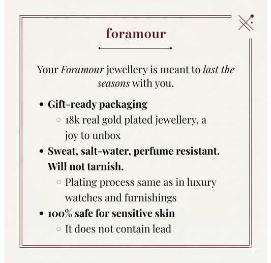 Foramour Jewellery Attributes