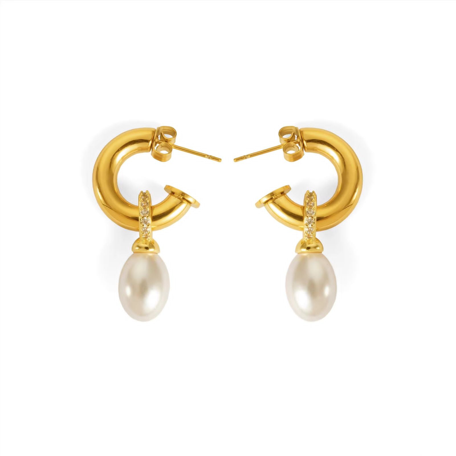 Horseshoe hoops - Earrings - foramour