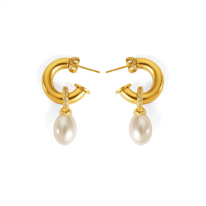 Horseshoe hoops - Earrings