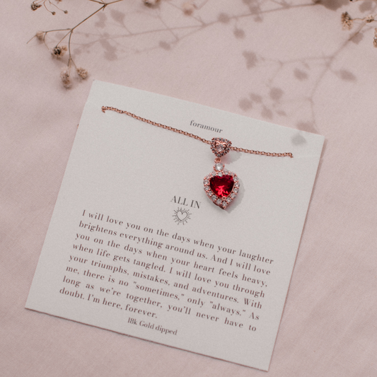 Bleeding hearts - Necklace