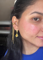 Aurora Crystal Drop Earrings - Foramour Jewels - Gold PVD designer jewellery & charms