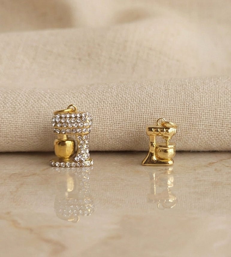 Baking machine - Charm - Foramour Jewels - 18K Gold Plated - Sweat, water proof