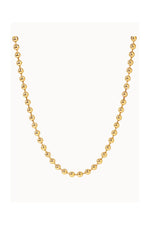 Ball Bead Chain - Foramour Jewels - 18K Gold Plated - Sweat, water proof