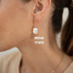 Baroque Pearl Arch Earrings - Foramour Jewels - Gold PVD designer jewellery & charms