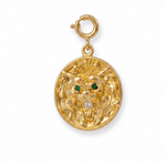 Big Cat Lion - Charm - Foramour Jewels - 18K Gold Plated - Sweat, water proof