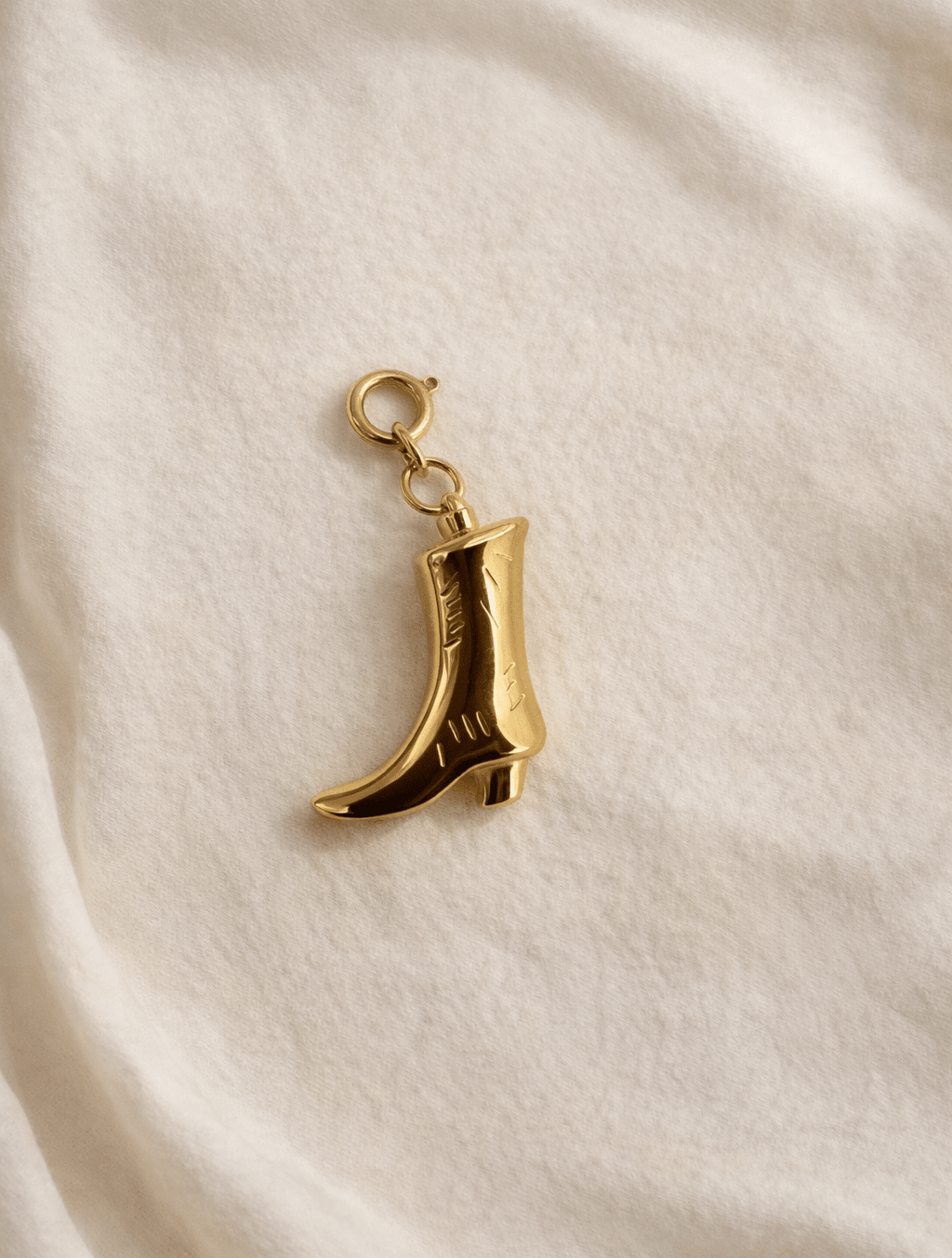 Boot - Charm - Foramour Jewels - 18K Gold Plated - Sweat, water proof