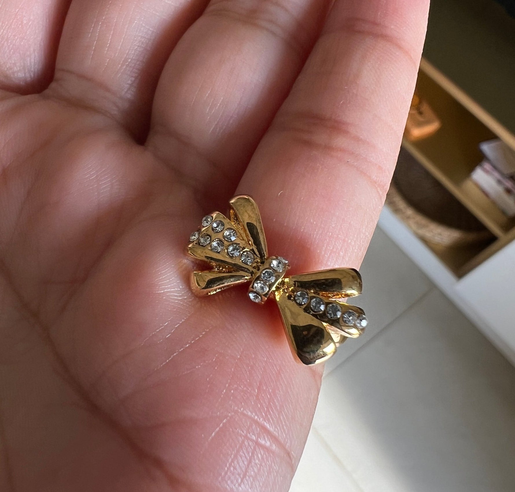 Bow - Ring - Foramour Jewels - 18K Gold Plated - Sweat, water proof