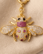 Bumble Bee - Charm - Foramour Jewels - 18K Gold Plated - Sweat, water proof