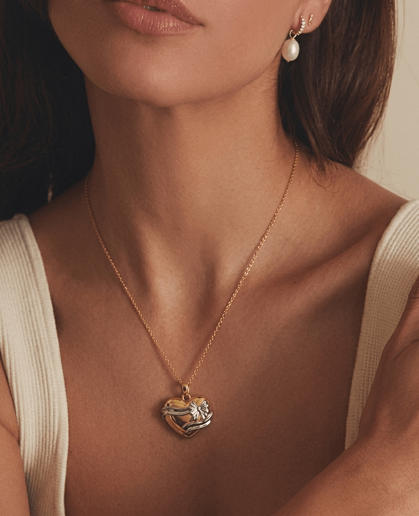 Care (Heart) - Charm - Foramour Jewels - 18K Gold Plated - Sweat, water proof