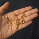 Charm Bracelet - Foramour Jewels - 18K Gold Plated - Sweat, water proof