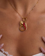Choose Charm necklace chains & styles - Foramour Jewels - 18K Gold Plated - Sweat, water proof